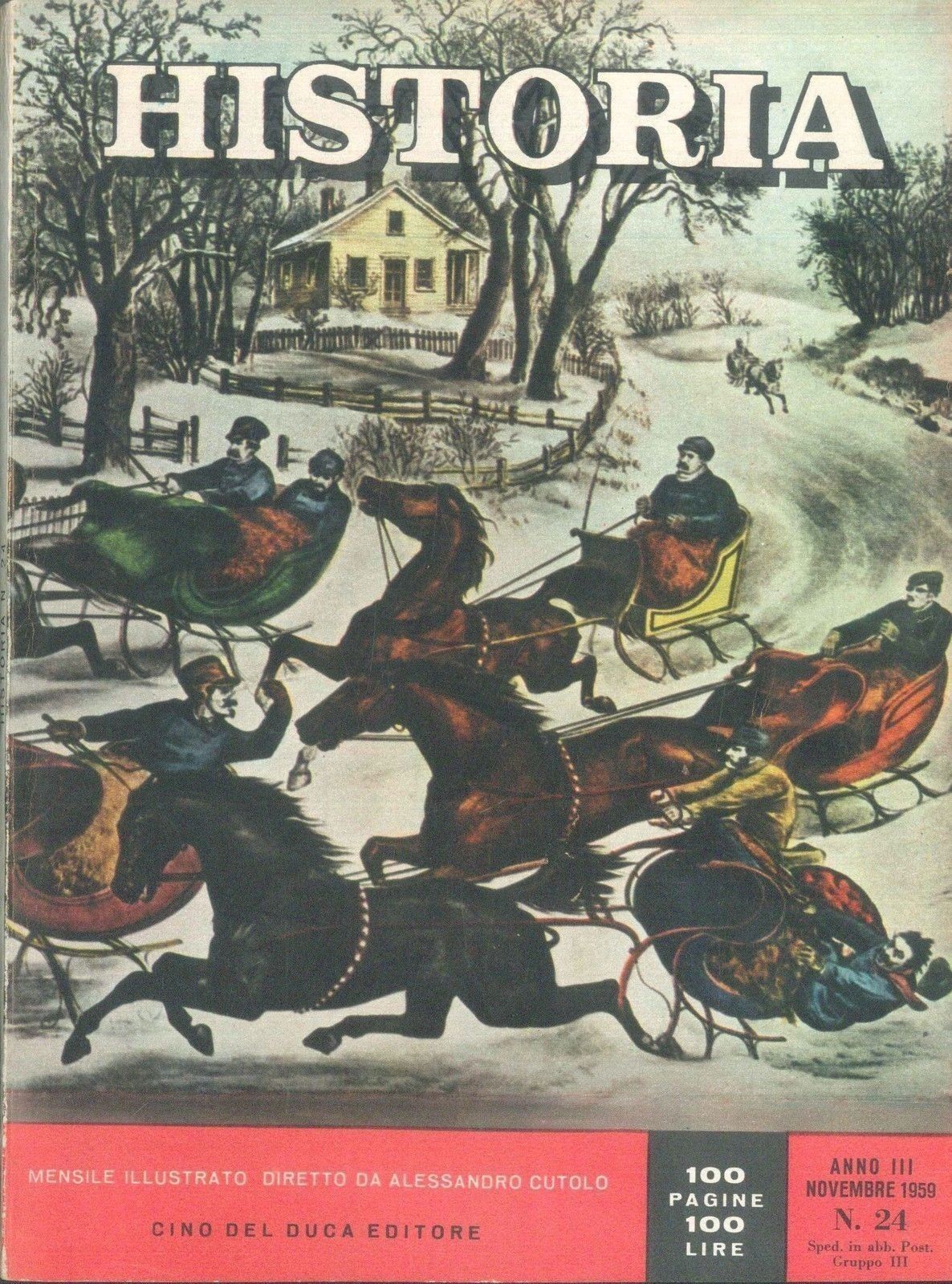 HISTORIA N 24 - NOVEMBRE 1959