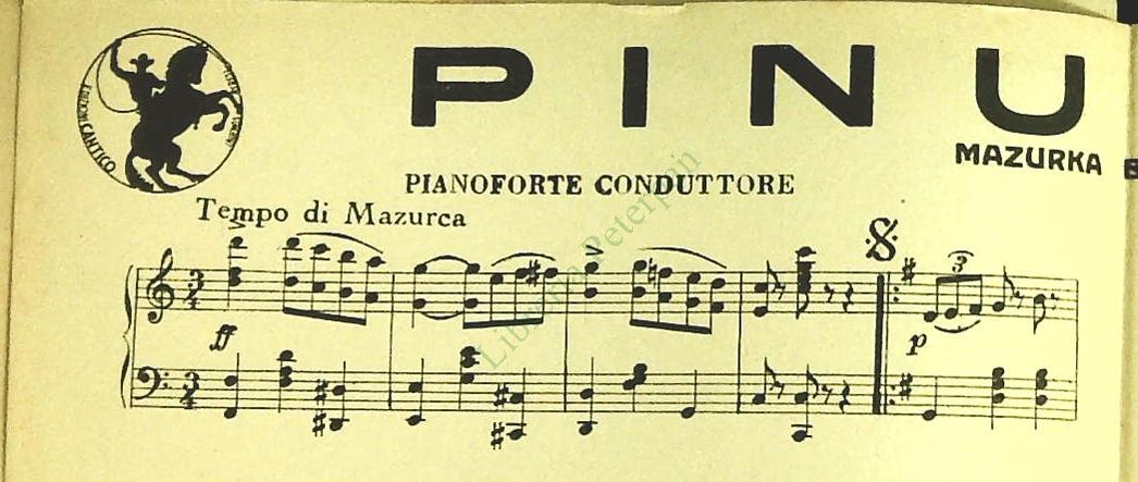 GAI CAMPAGNOLI - DUE BRANI - SPARTITO-SHEET MUSIC