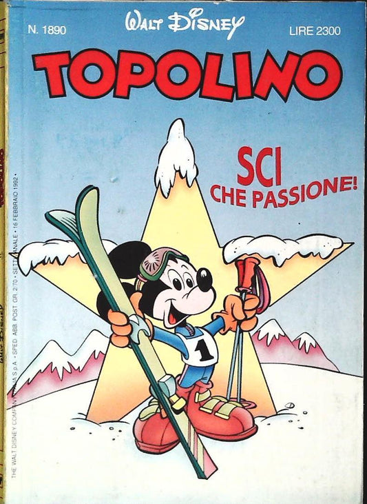 TOPOLINO N. 1890 - 16 FEBBRAIO 1992