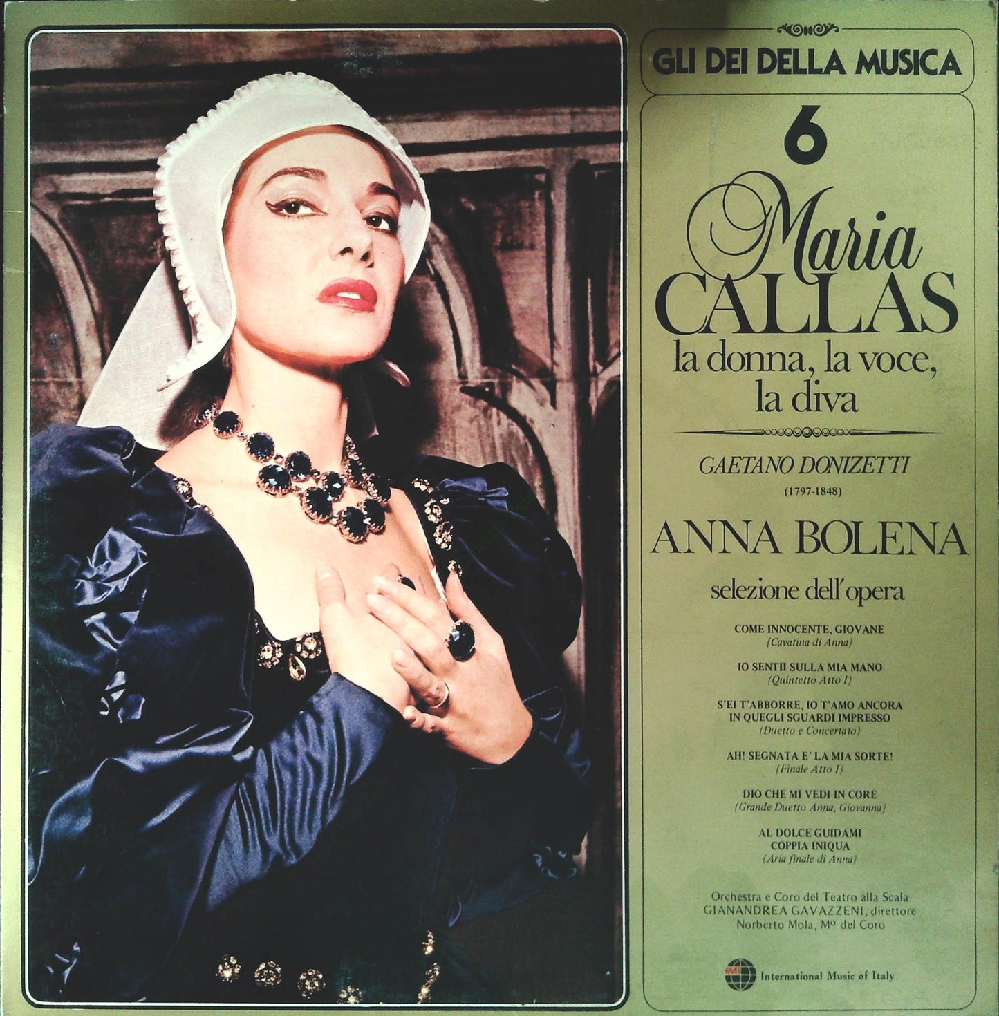 DONIZETTI - ANNA BOLENA - MARIA CALLAS - GLI DEI DELLA MUSICA N. 6