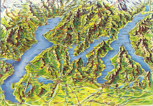 LAGO MAGGIORE - LAGO DI VARESE - LAGO DI LUGANO - LAGO DI CO