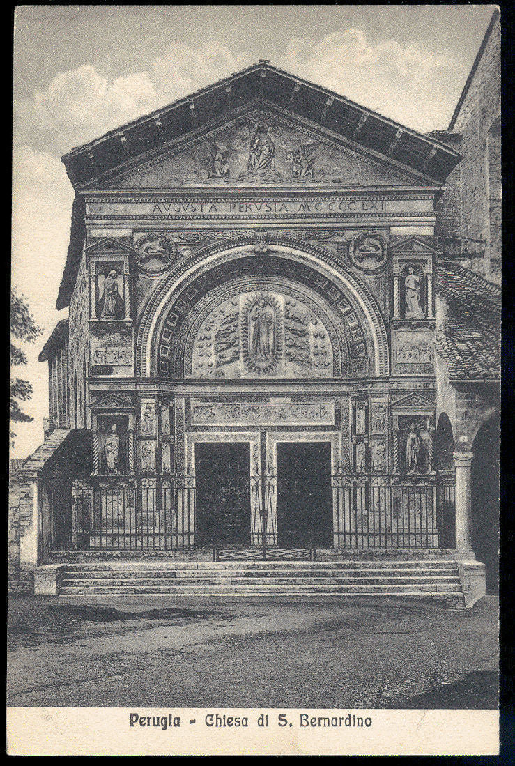 PERUGIA - CHIESA DI SAN BERNARDINO - NV
