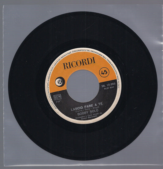 LASCIO FARE A TE - QUELLO SBAGLIATO == BOBBY SOLO