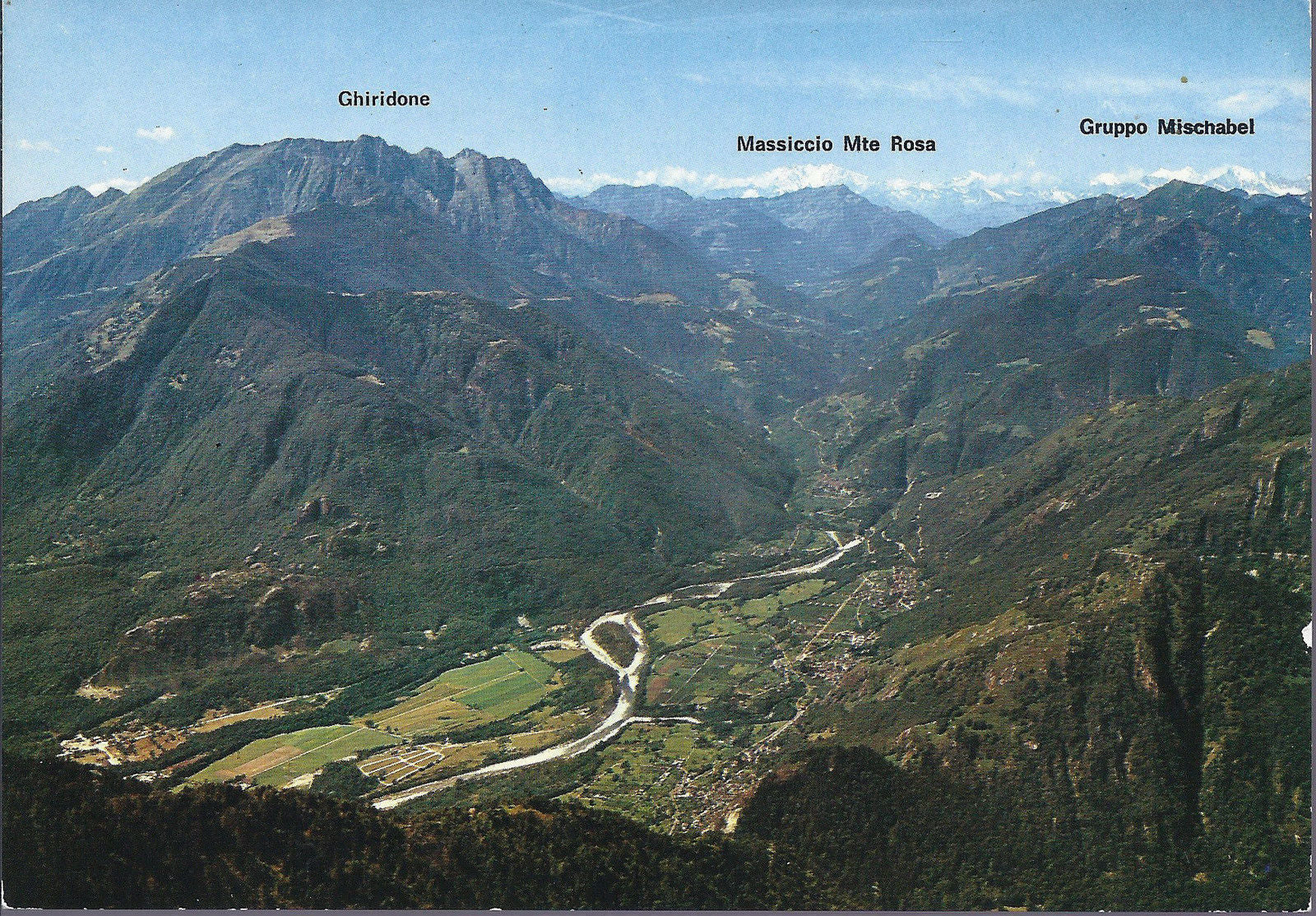 CARDADA - LOCARNO - VISTA NEI CENTOVALLI - NV