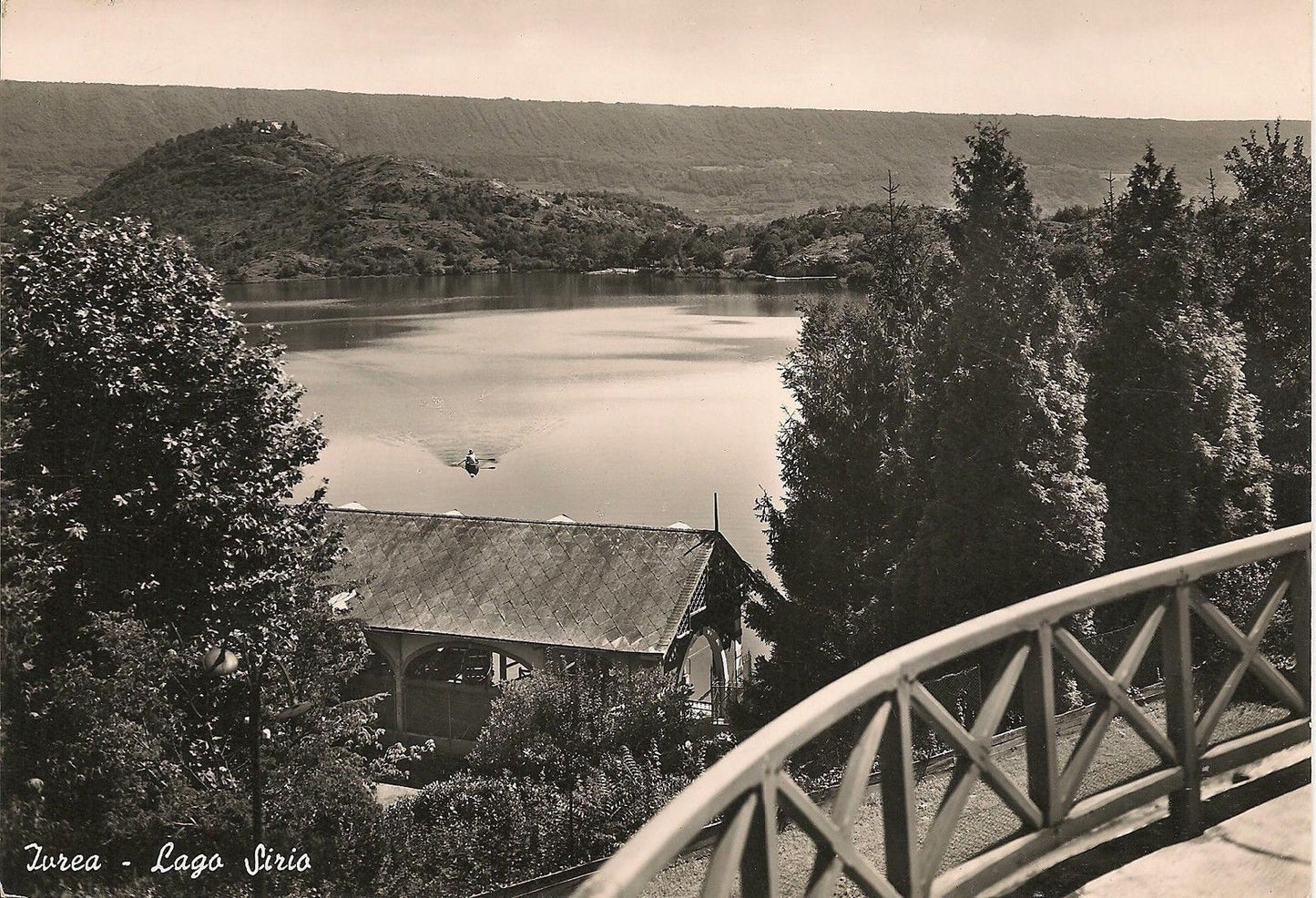 IVREA - LAGO SIRIO -  PANORAMA - V1954