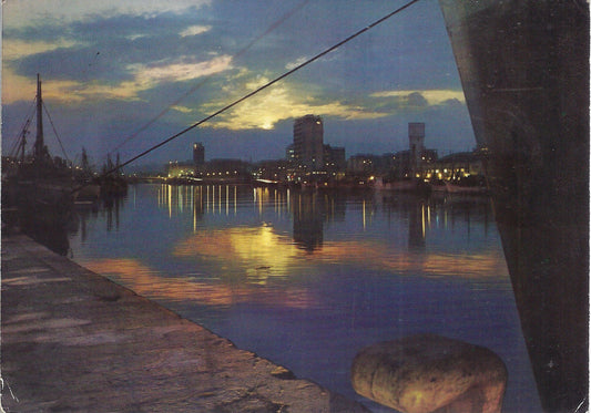 PESCARA - PORTO CANALE - CREPUSCOLO - V 1970 - FG