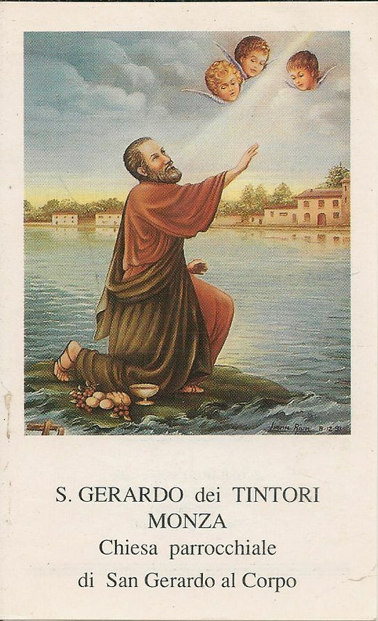 SAN GERARDO DEI TINTORI - SANTINO-HOLY CARD