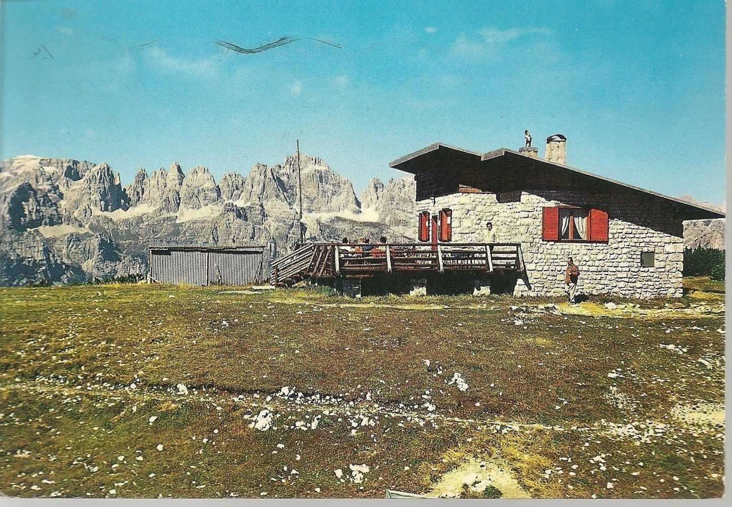 CIME PAGANELLA - PANORAMA . V1978