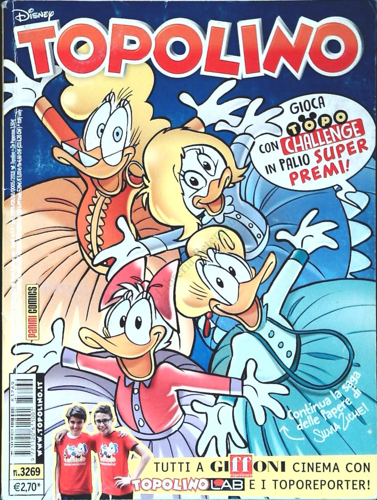 TOPOLINO N. 3269 - 28 LUGLIO 2018