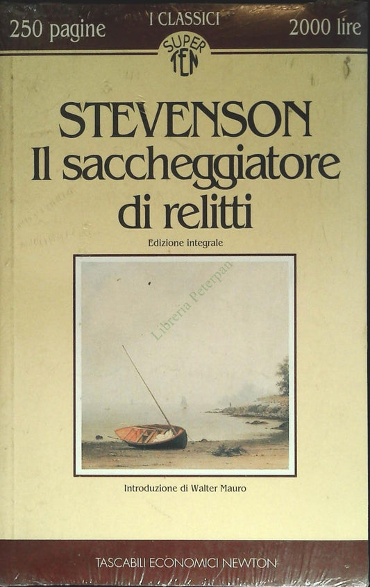 IL SACCHEGGIATORE DI RELITTIO - STEVENSON - NEWTON 21994 - OUTLET DEL LIBRO