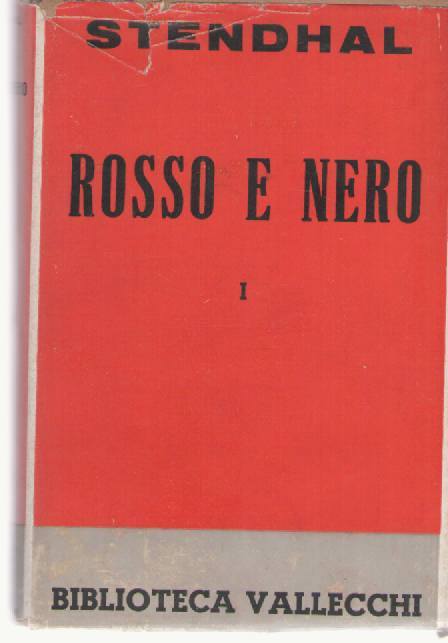 ROSSO E NERO - STENDHAL VOL 2 - EDIZIONE VALLECCHI 1954