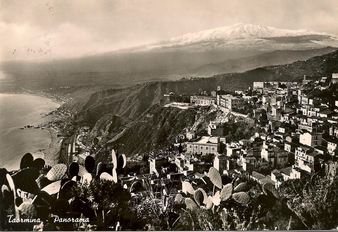TAORMINA - PANORAMA - V1958