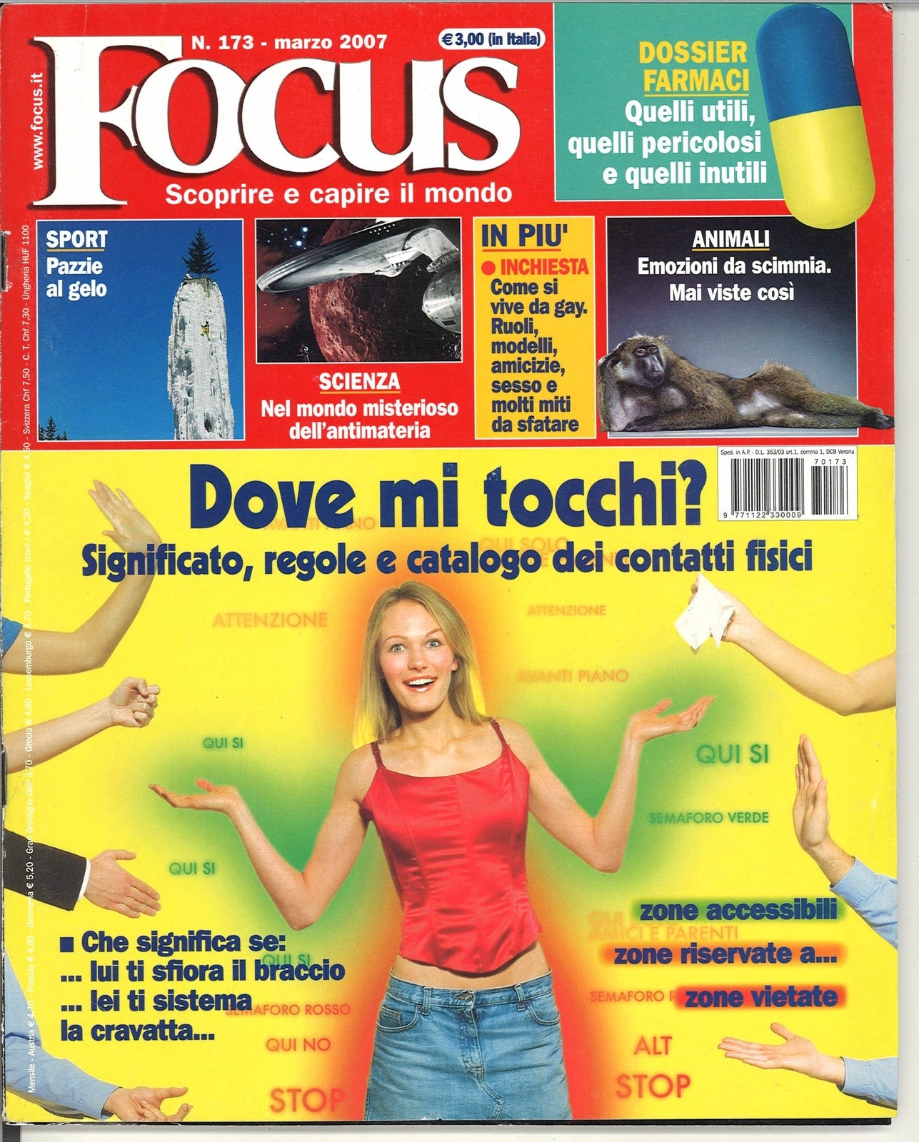 FOCUS N. 173 - DOVE MI TOCCHI?