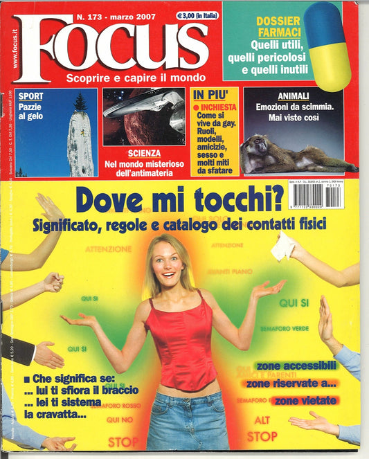 FOCUS N. 173 - DOVE MI TOCCHI?