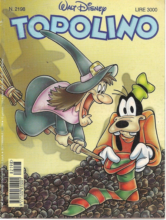 TOPOLINO N° 2198 - 13 GENNAIO 1998