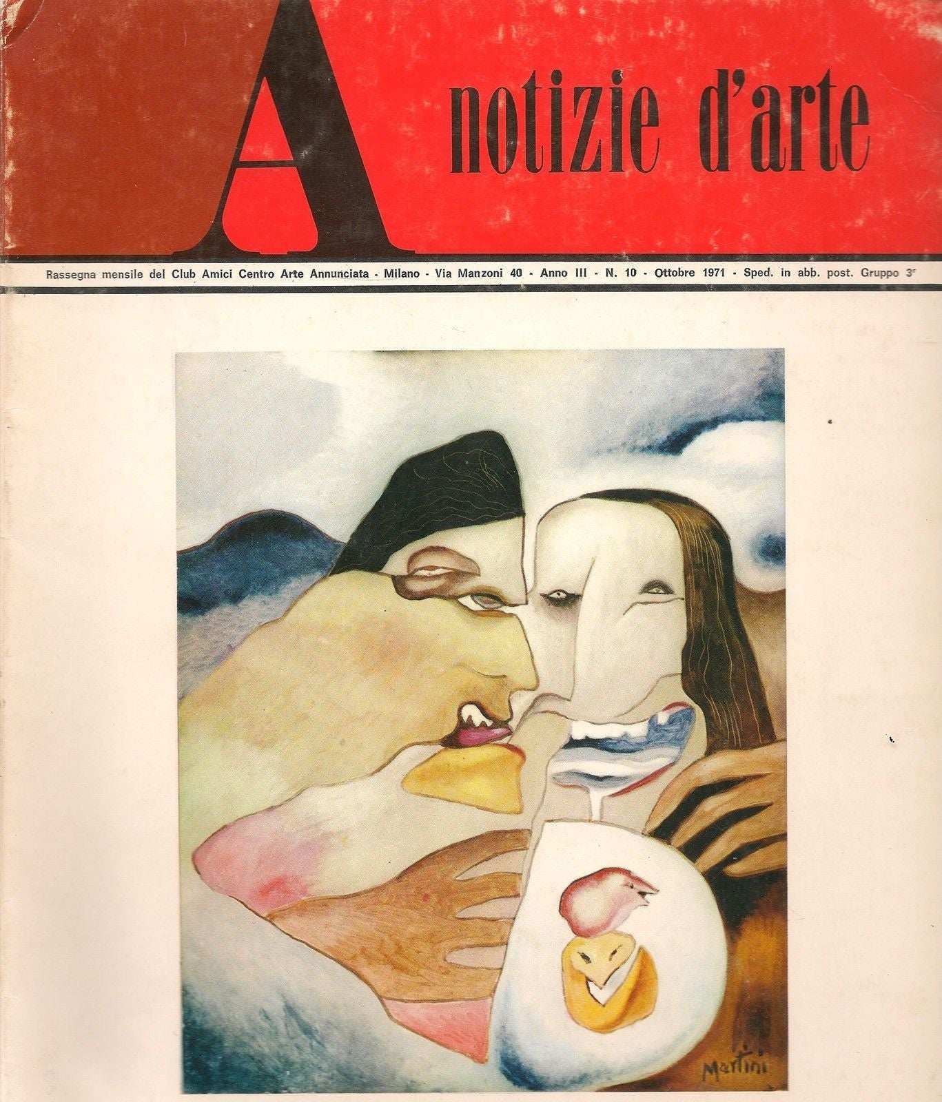 NOTIZIE D'ARTE OTTOBRE 1971 - AA.VV.