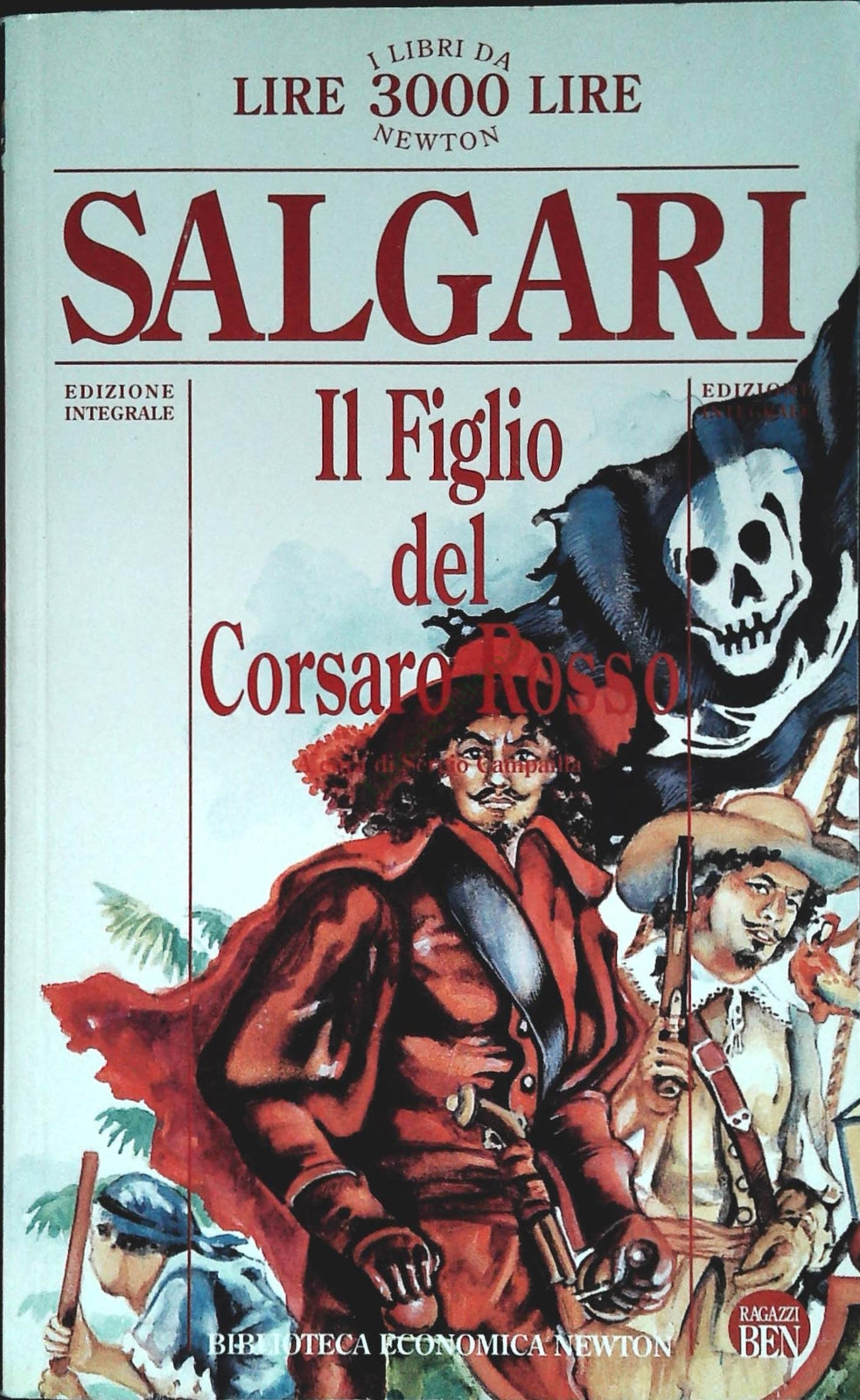 IL FIGLIO DEL CORSARO ROSSO - NEWTON 1996 - OUTLET DEL LIBRO
