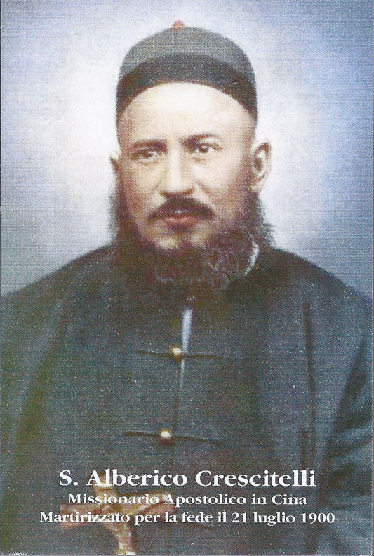 S. ALBERICO CRESCITELLI Missionario Martire in Cina - SANTIN