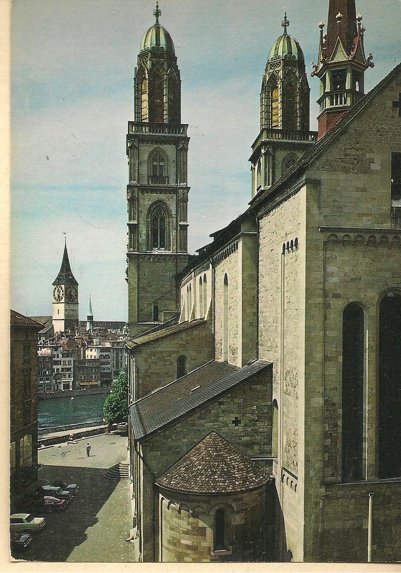 ZURICH - GROSSMUNSTER UND ST. PETER - V1979