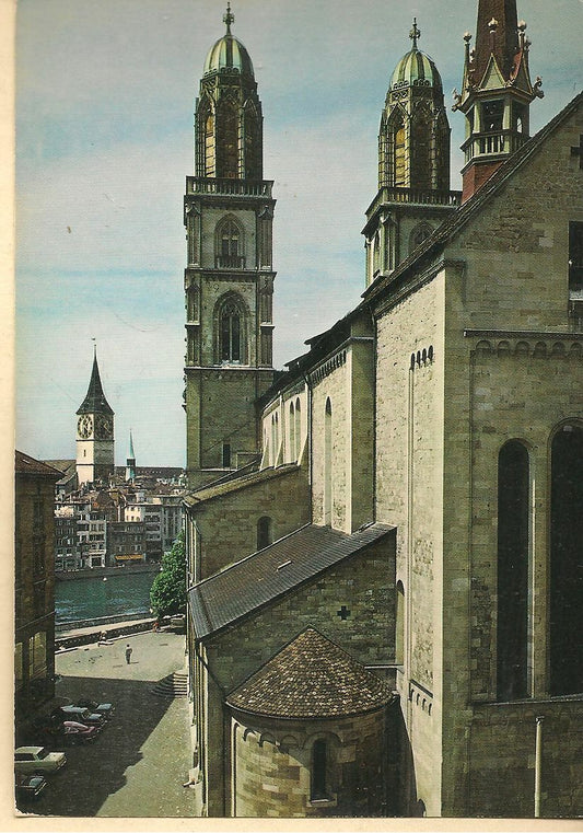 ZURICH - GROSSMUNSTER UND ST. PETER - V1979