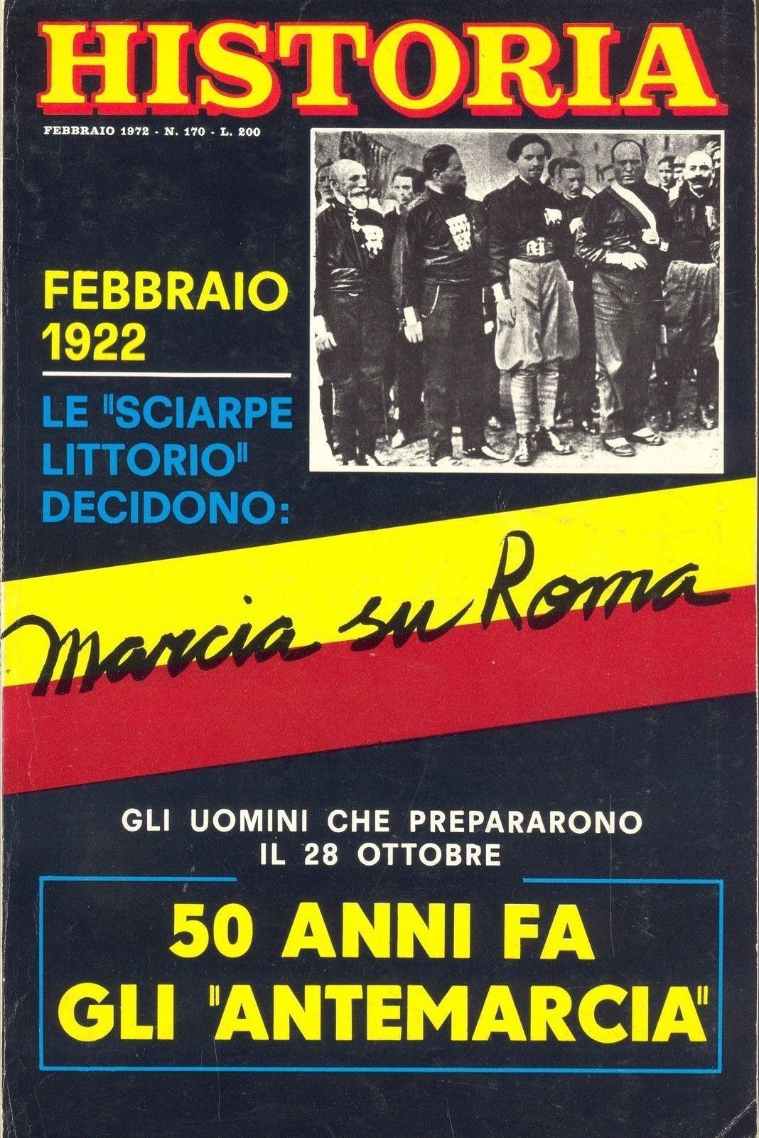 HISTORIA N 170 - FEBBRAIO 1972