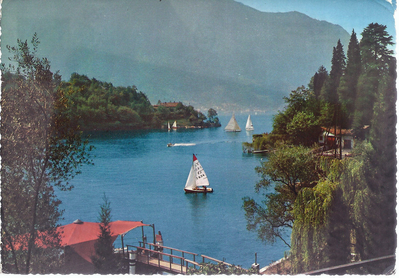 LAGO DI COMO - SALUTI - V 1972 - FG