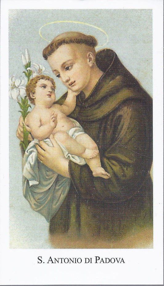 S. ANTONIO DA PADOVA - SANTINO - AS014-316 - Ed. Paco
