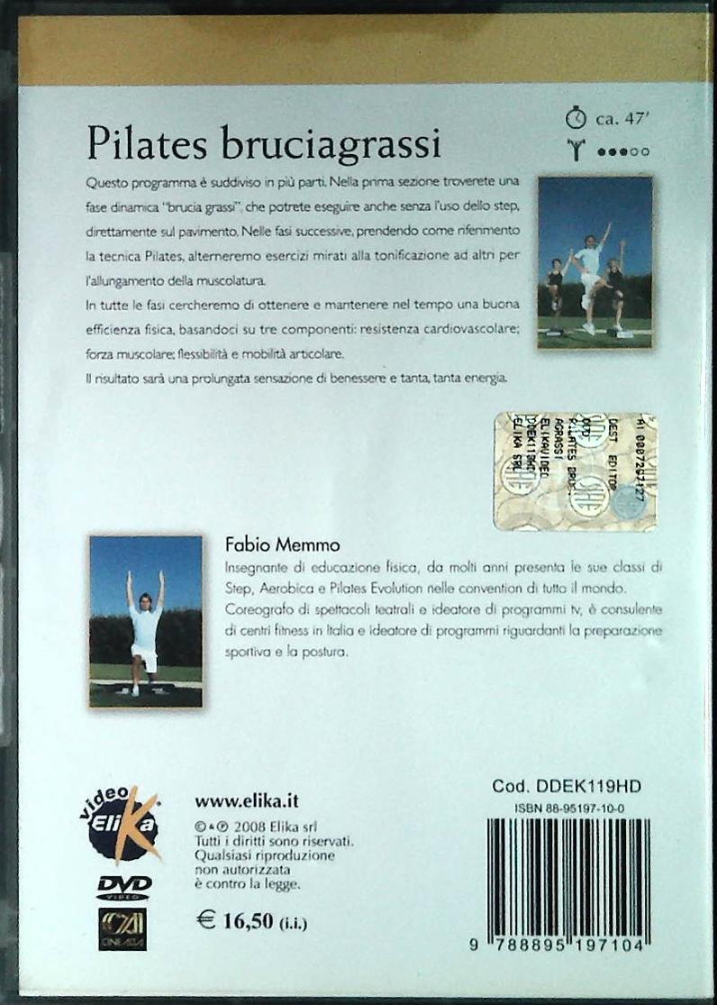 PILATES BRUCIAGRASSI - DVD