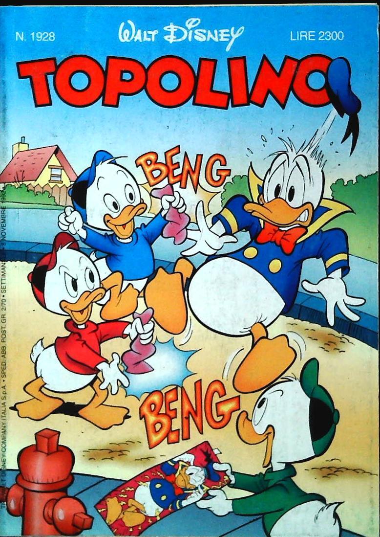 TOPOLINO N. 1928 - 8 NOVEMBRE 1992