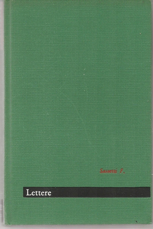 LETTERE  serie I Maestri n° 102 - F. SASSETTI