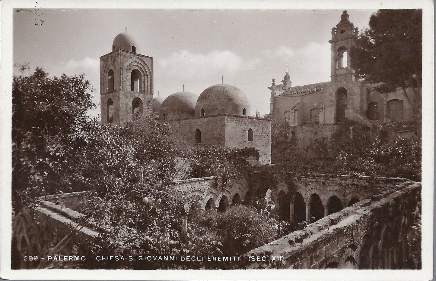 PALERMO - CHIESA DI S. GIOVANNI DEGLI EREMITI - NV