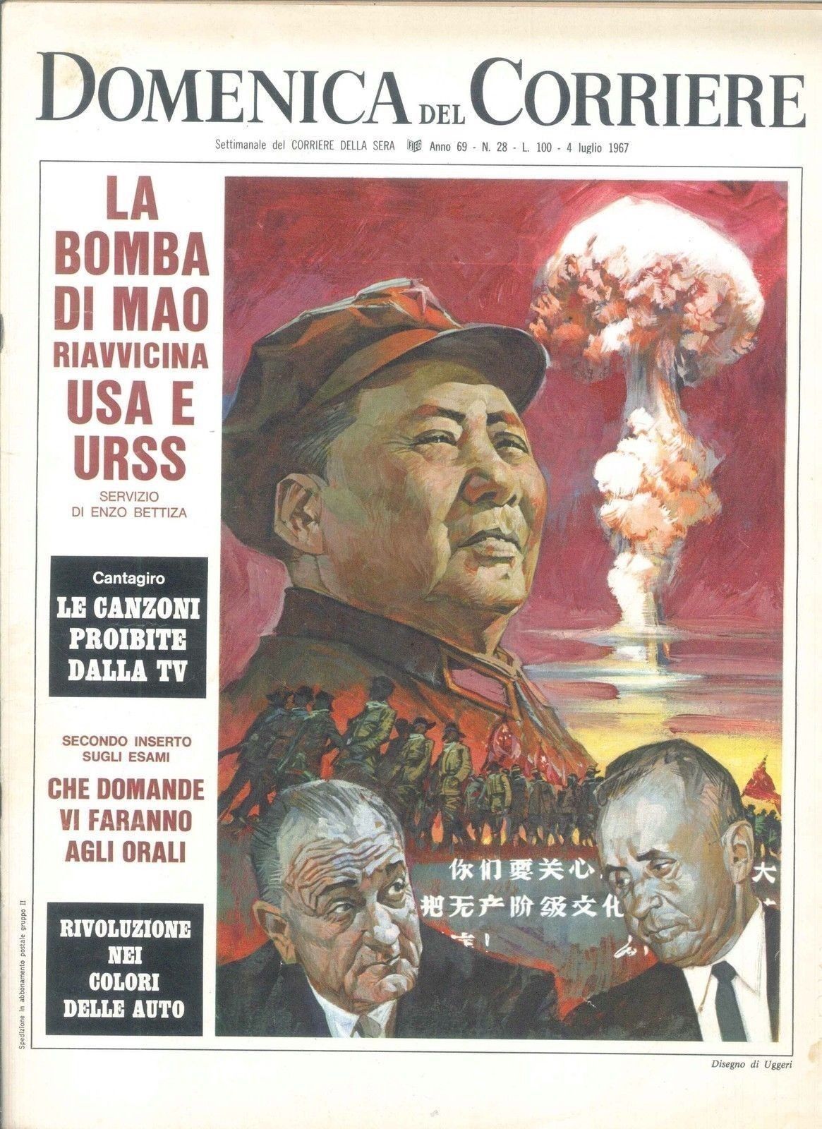 DOMENICA DEL CORRIERE N 28 - 4 LUGLIO 1967
