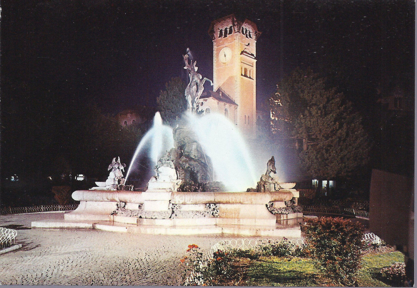 ASIAGO - FONTANA MONUMENTALE E TORRE CIVICA - NV - FG