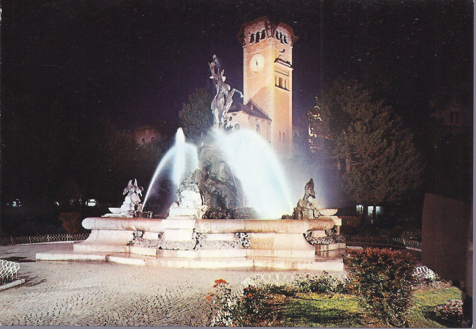 ASIAGO - FONTANA MONUMENTALE E TORRE CIVICA - NV - FG
