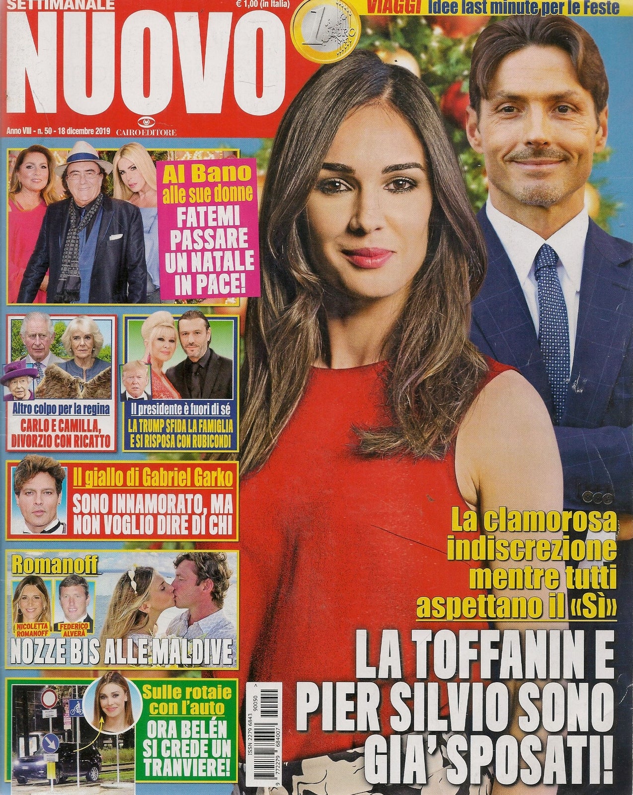 NUOVO 18 DICEMBRE 2019 - TOFFANIN - AL BANO - GABRIEL GARKO