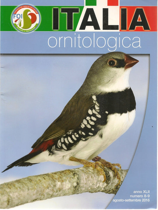 ITALIA ORNITOLOGICA - AGOSTO SETTEMBRE 2016