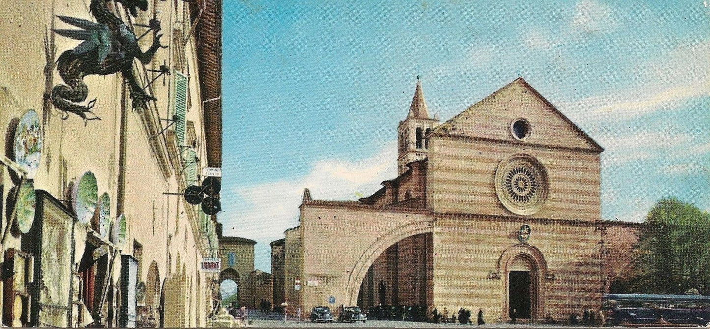 ASSISI - CHIESA DI SANTA CHIARA - BABYCARD - V