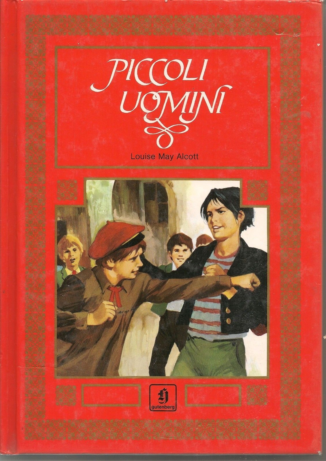 PICCOLI UOMINI - LOUISE MAY ALCOTT   Ediz. Gutenberg - Capitol CEB