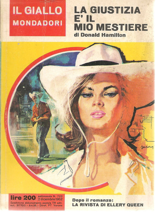 LA GIUSTIZIA E' IL MIO MASTIERE - DONALD HAMILTON