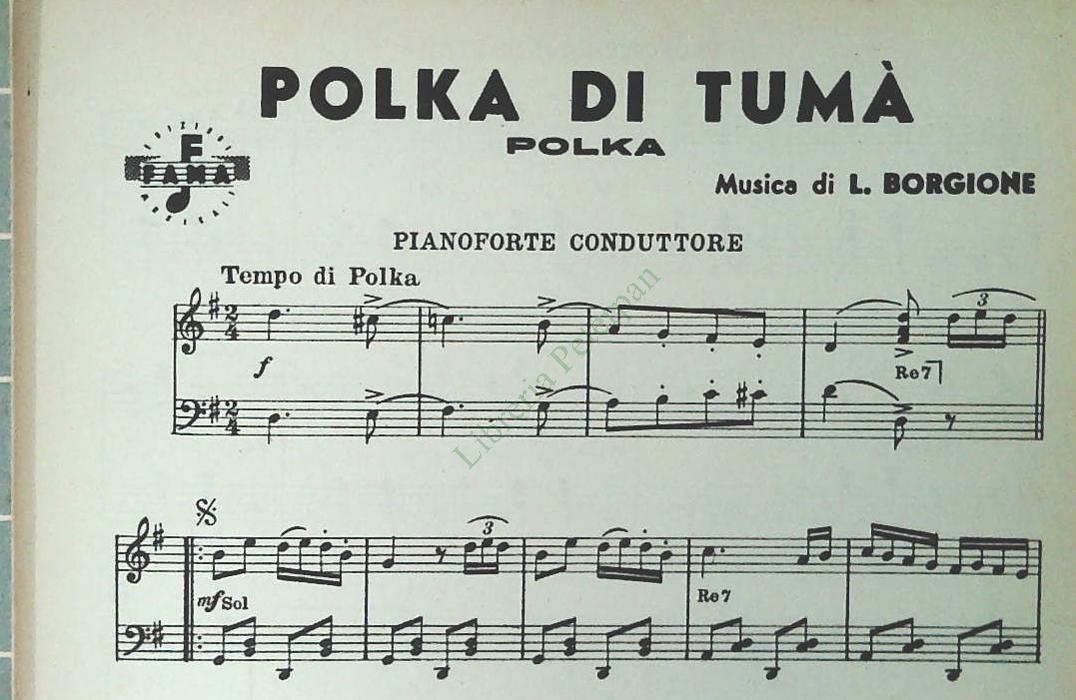 VIAGGIO A VIENNA - MIMOSA - POLKA DI TUMA' - SPARTITO-SHEET MUSIC