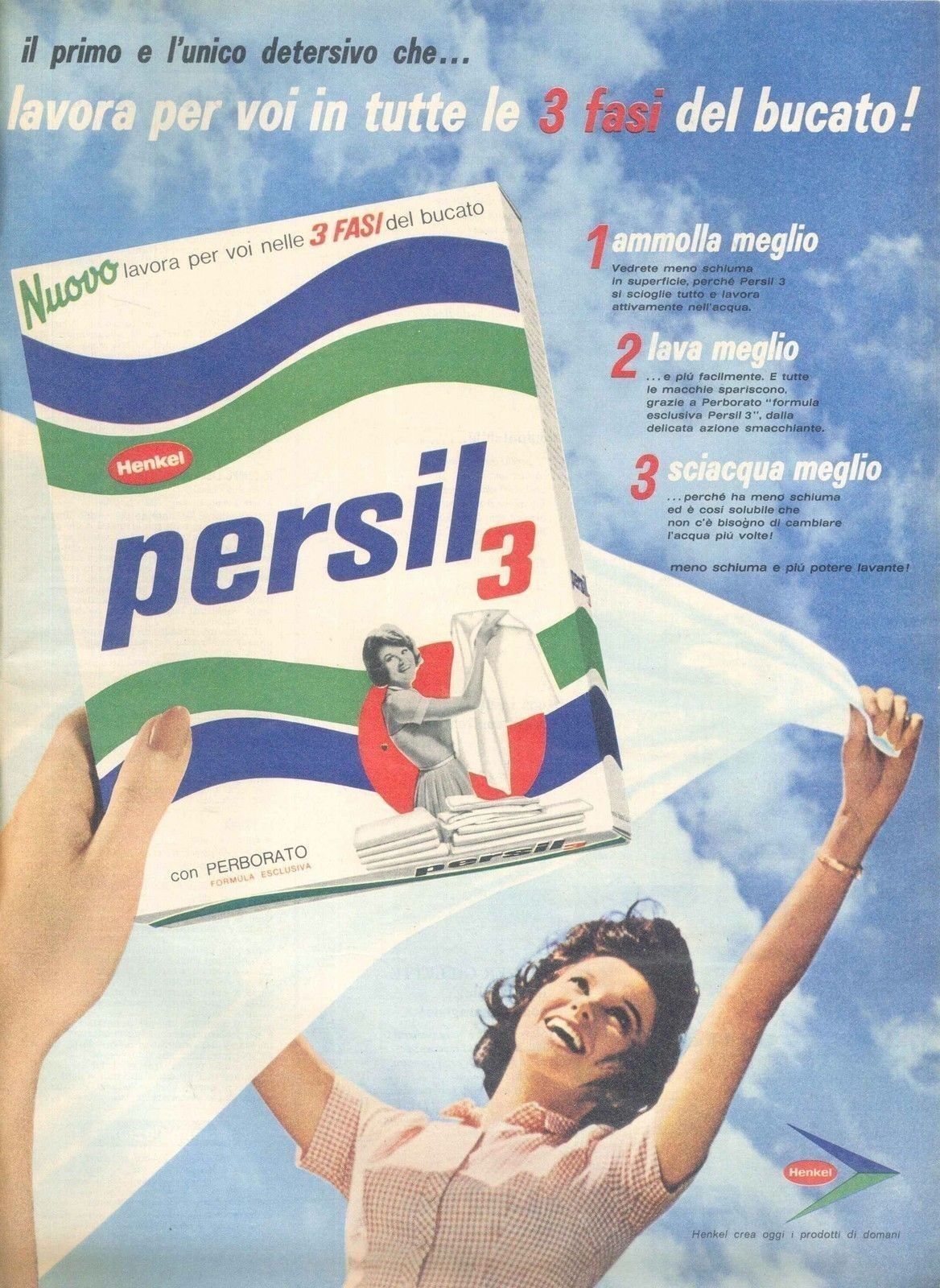 PERSIL - HENKEL - DETERSIVO - ADVERTISING