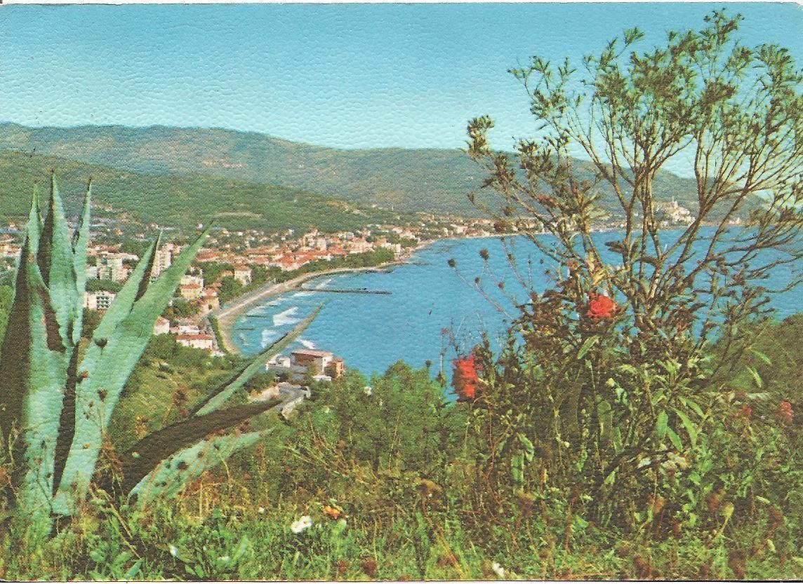 DIANO MARINA - PANORAMA DA PONENTE - V1962