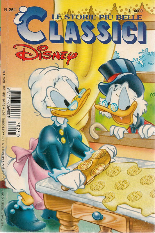 I CLASSICI DISNEY N. 251 - OTOTBRE 1997