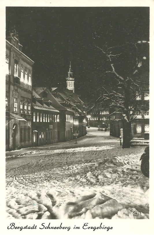 BERGSTADT SCHNEEBERG IM ERZGEBIRGE - V1952