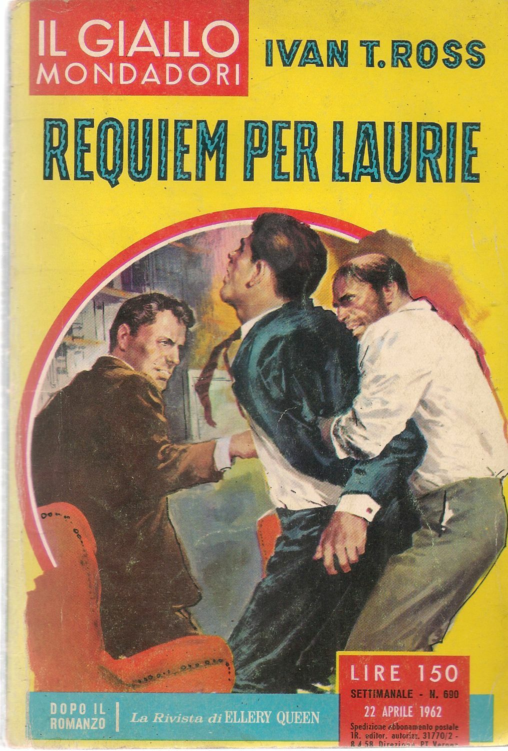 REQUIEM PER LAURIE - IVAN T. ROSS - GIALLO MONDADORI N.690