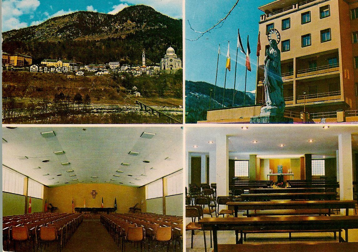 RE - QUATTRO VEDUTE  CASA CUORE IMMACOLATO DI MARIA - V1977