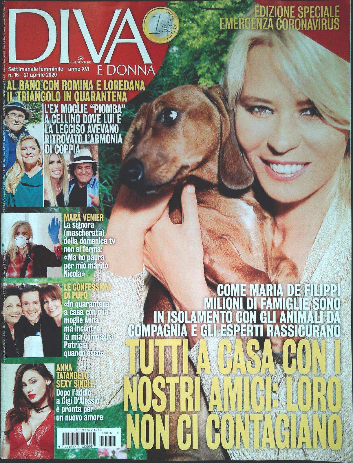 DIVA - 21 APRILE 2020 - AL BANO ROMINA LOREDANA-MARA VENIER-PUPO-TATANGELO