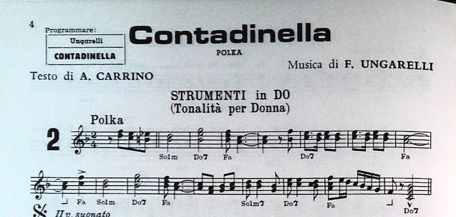 FLAVIO UNGARELLI E UMBERTO COSTA- 12 BRANI - SPARTITO-SHEET MUSIC