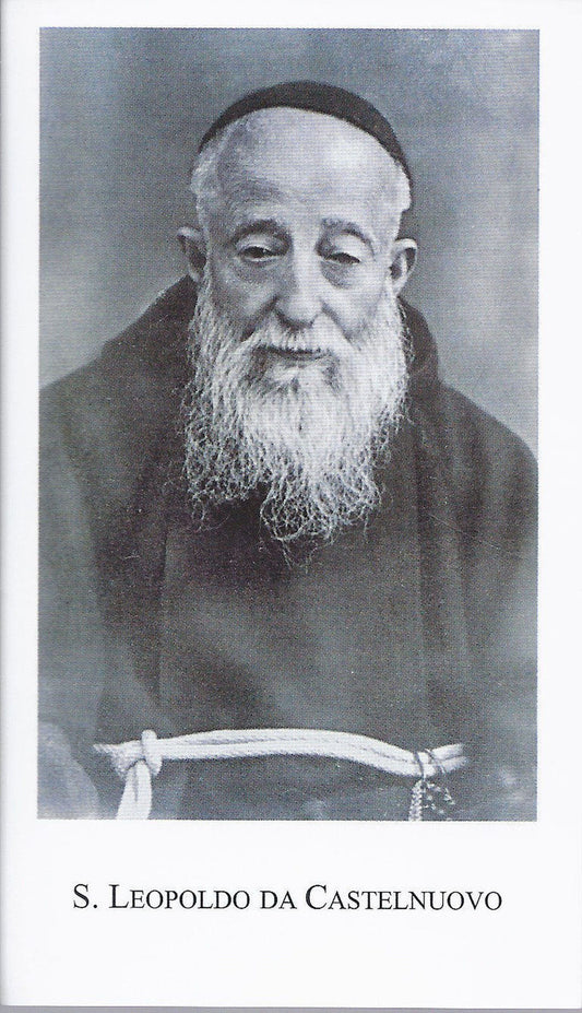 S. LEOPOLDO DA CASTELNUOVO - SANTINO - AS014-288 - Ed. Paco
