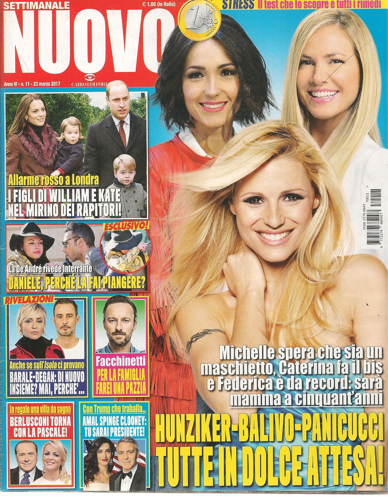NUOVO TV N. 11 - 23 MARZO 2017 - HUNZIKER PANICUCCI BALIVO BARALE FACCHINETTI